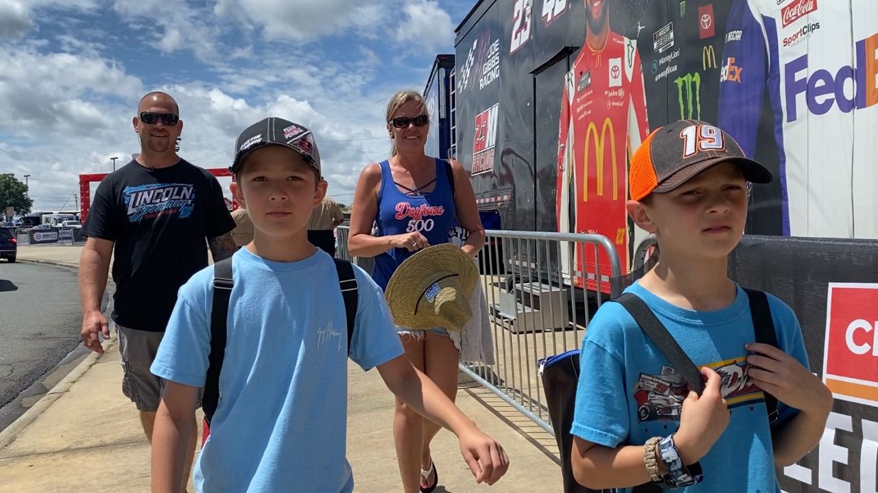 Michael Michalski packed his camper and drove his family from Baltimore to Charlotte for a spur-of-the-moment trip to the Coca-Cola 600 this weekend.