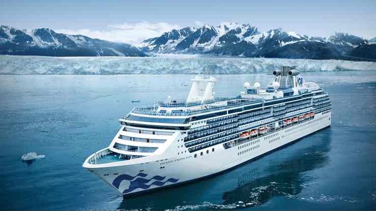 Princess Cruises' Island Princess will set sail on an 111-day world cruise from the Port of Los Angeles in January 2024. (Courtesy Princess Cruises)