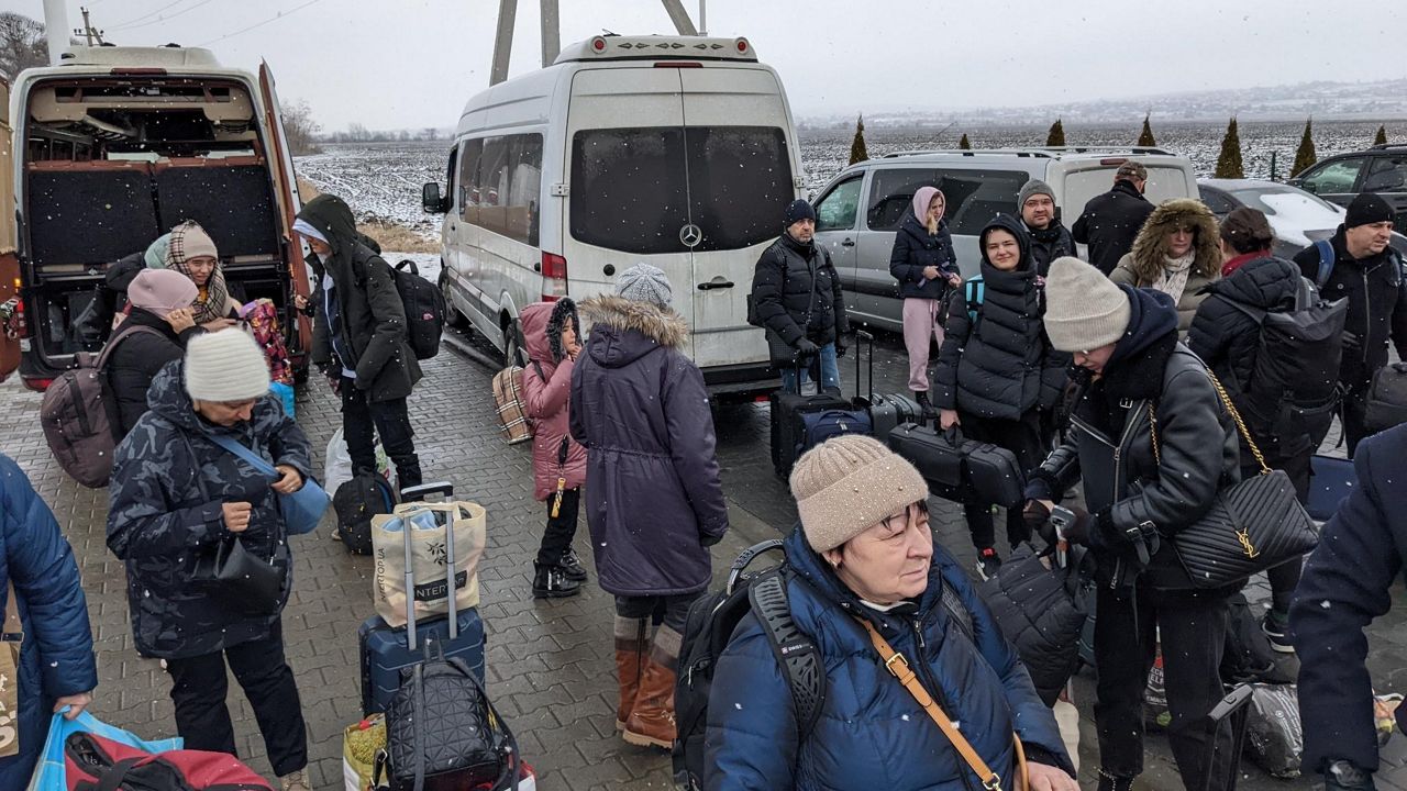 Tampa nonprofit Project DYNAMO is working to help evacuate people from Ukraine to Romania. (Photo courtesy of Project DYNAMO)