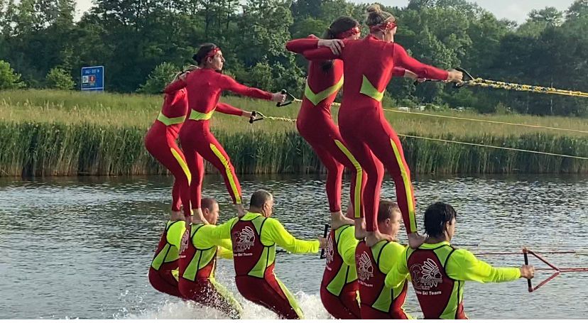 Chippewa Lake Water Ski Show Team