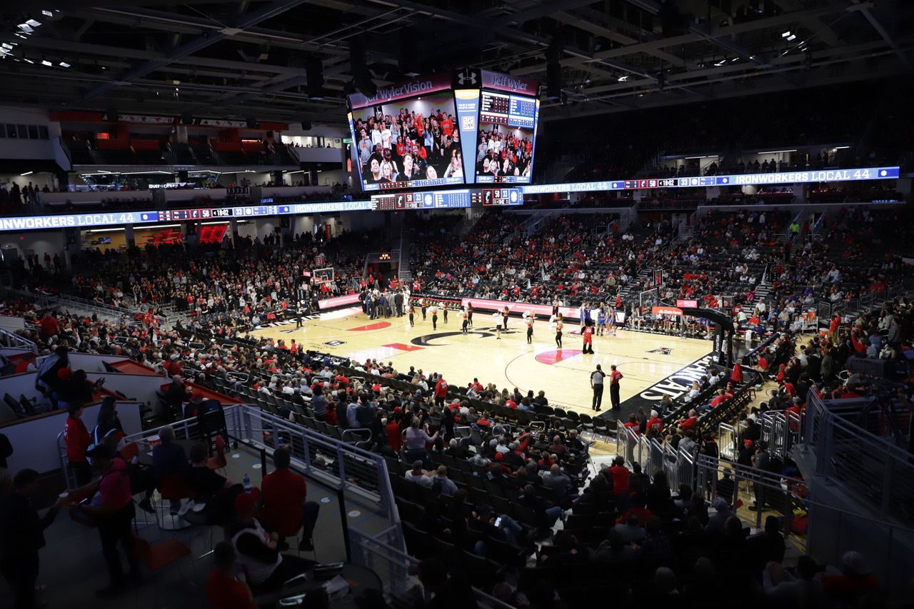Fifth Third Arena last hosted the Crosstown Shootout in 2020. (Photo courtesy of University of Cincinnati Athletics)