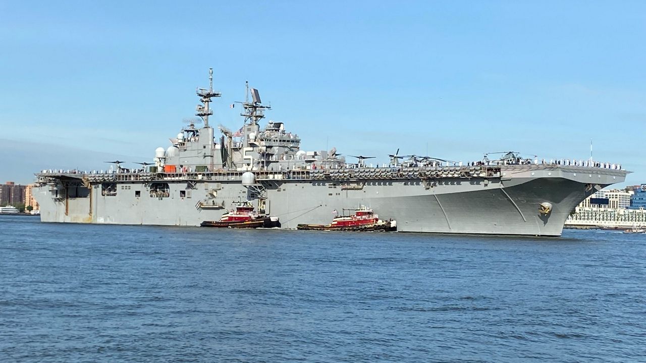 Fleet Week sails into New York City