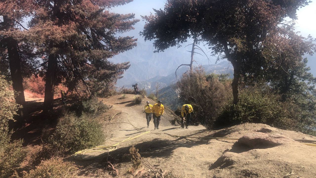 Boy Scout Camp Threatened by Bobcat Fire