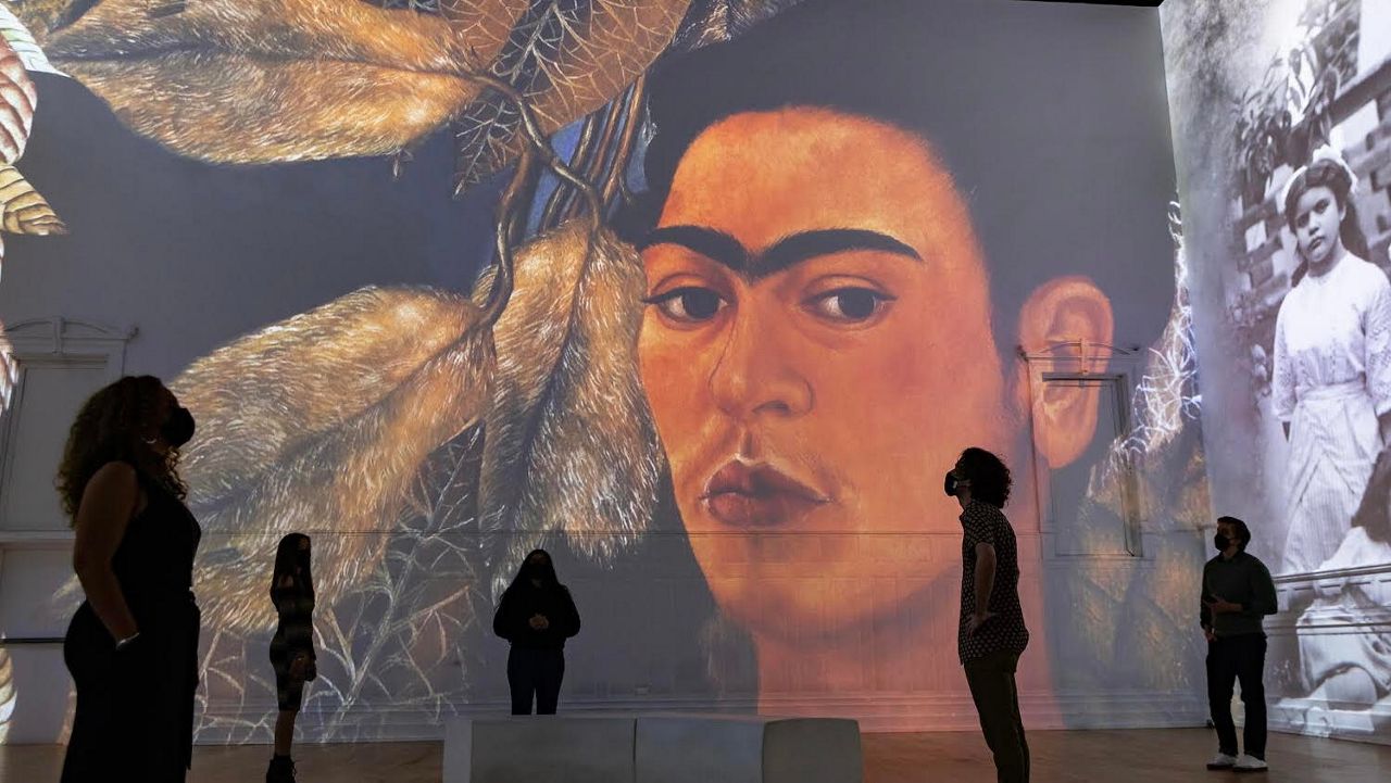 Immersive Frida Kahlo opens at Lighthouse ArtSpace LA on Thursday. (Lighthouse ArtSpace)