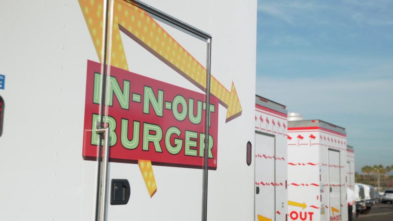 In-N-Out Burger will take over naming rights for Auto Club Speedway. To celebrate the chain's 75th anniversary in 2023, it will be called In-N-Out Burger Pomona Dragstrip. (Photo courtesy of In-N-Out Burger)