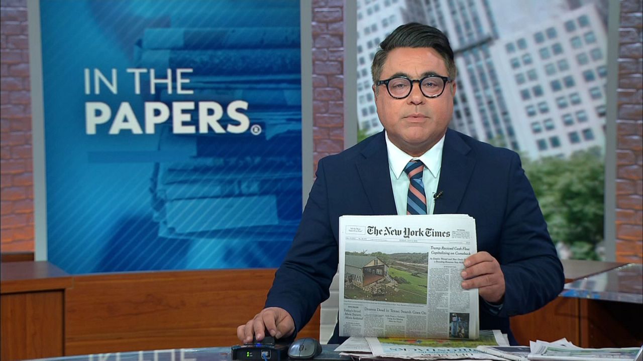 Rocco Vertuccio takes a look at what's in the papers on this Sunday, July 6, 2025. (Spectrum News NY1)