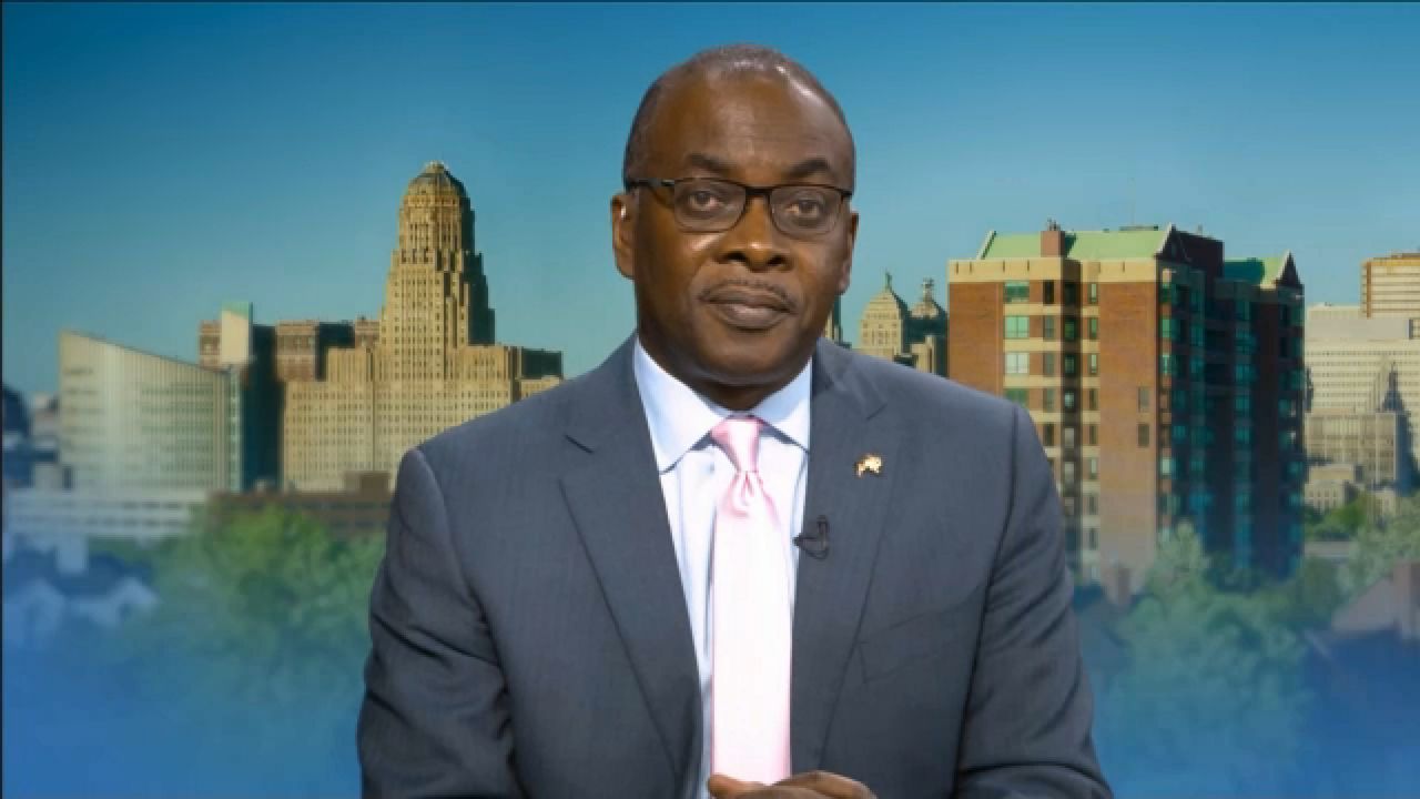 Buffalo Mayor Byron Brown talks city violence, Bills stadium
