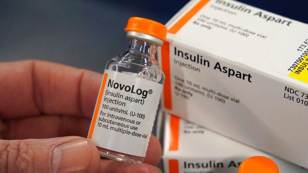 A vial of Novo Nordisk-manufactured insulin. Sanofi has announced that it will follow Novo Nordisk and Eli Lilly in capping insulin costs in the U.S. (AP photo)