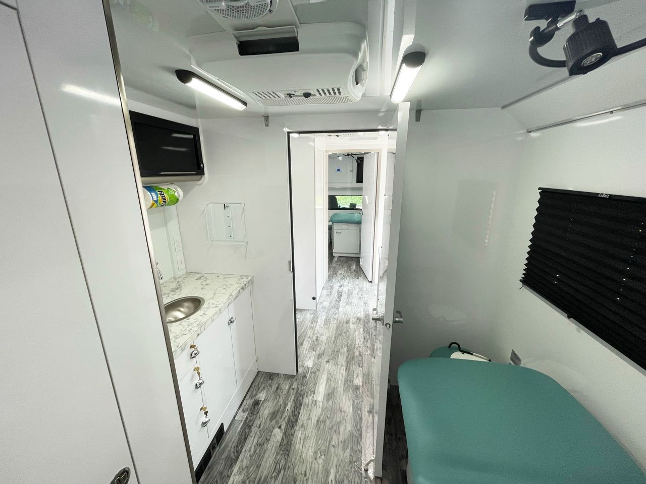 Sexy Health Mobile Unit interior (Resource Center Dallas)