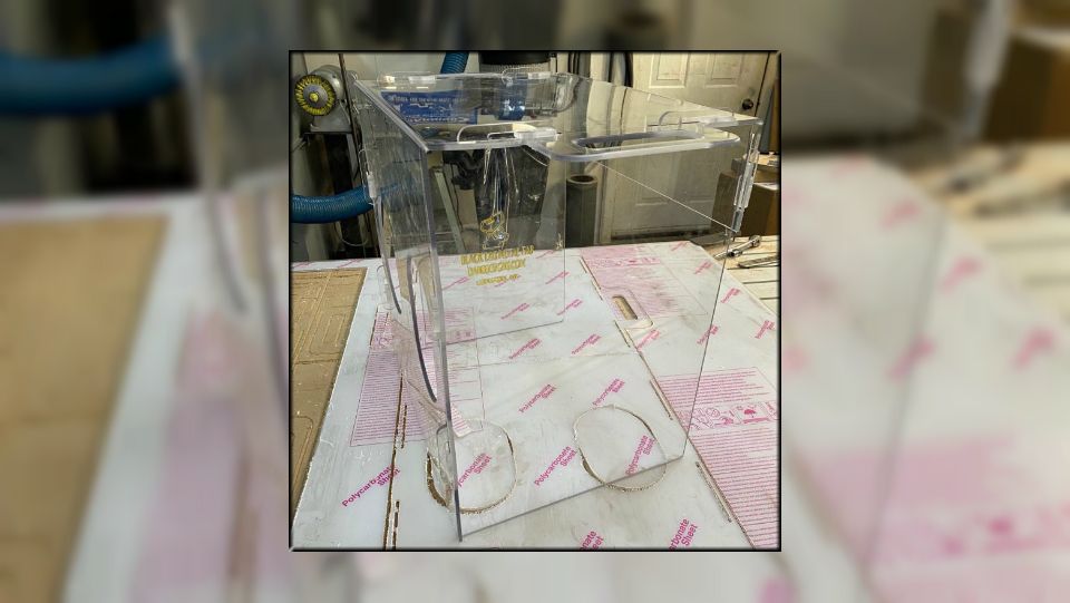 Lewiston Man Making Intubation Boxes to Stop Spread of COVID-19