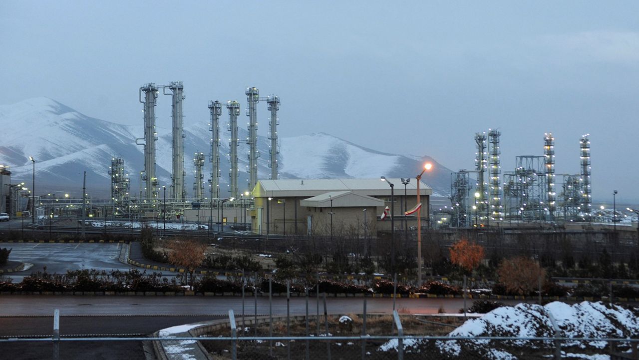 A 2011 photo of Arak heavy water nuclear facilities. (AP Photo/ISNA, Hamid Foroutan)