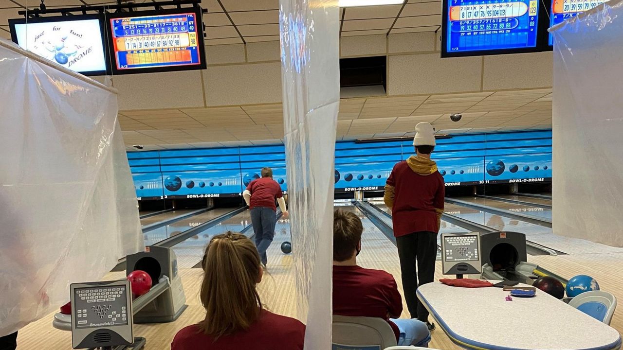 Ithaca Unified Bowling team