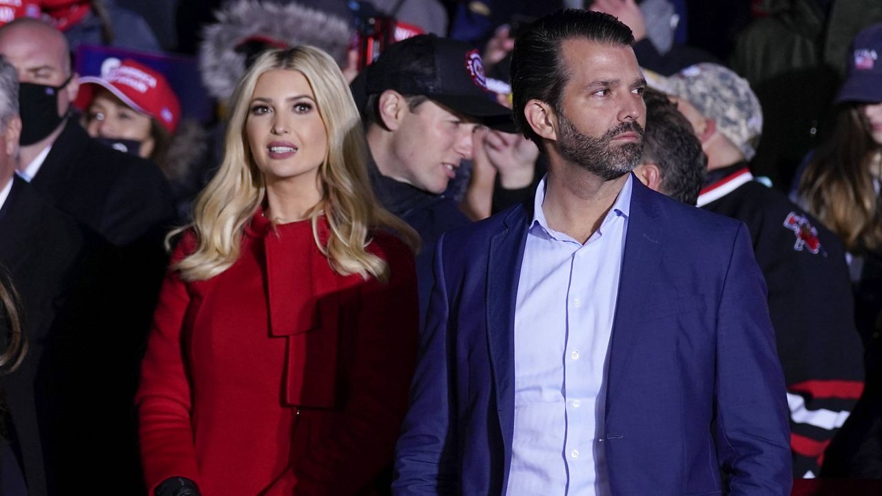 Ivanka Trump and Donald Trump Jr. (AP Photo)