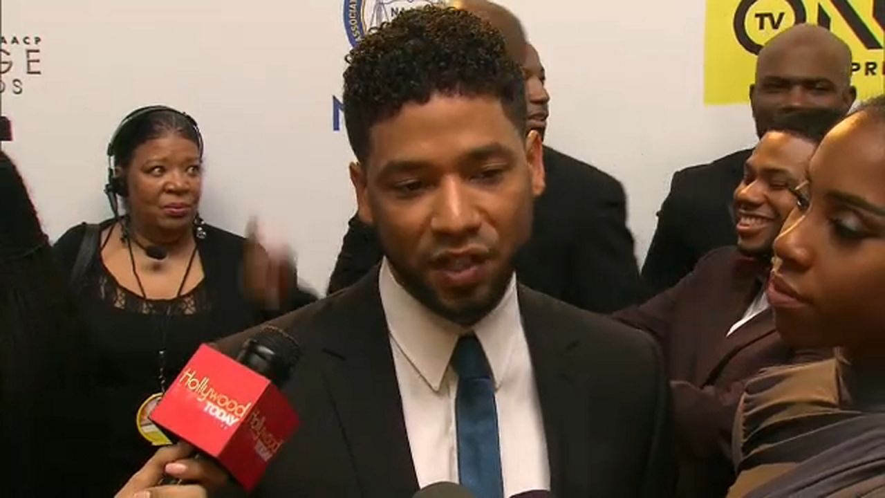 "Empire" actor Jussie Smollett (File Photo)