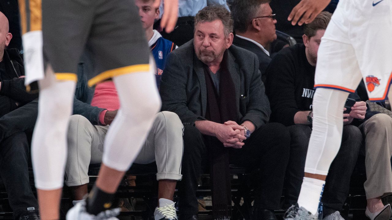 New York Knicks owner James Dolan tests positive for coronavirus