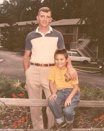 Jerry Ensminger and his daughter Janey during her cancer treatments. (Courtesy Jerry Ensminger)