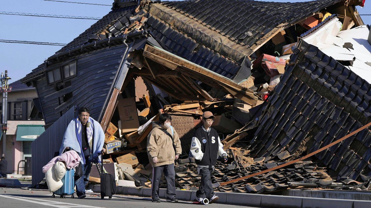 Powerful earthquakes leave at least 48 dead in Japan