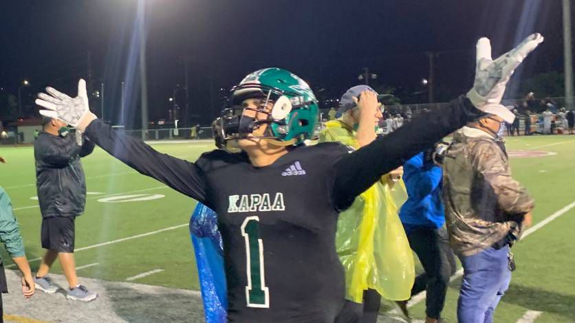 Kapaa earns Kauai's first state football championship
