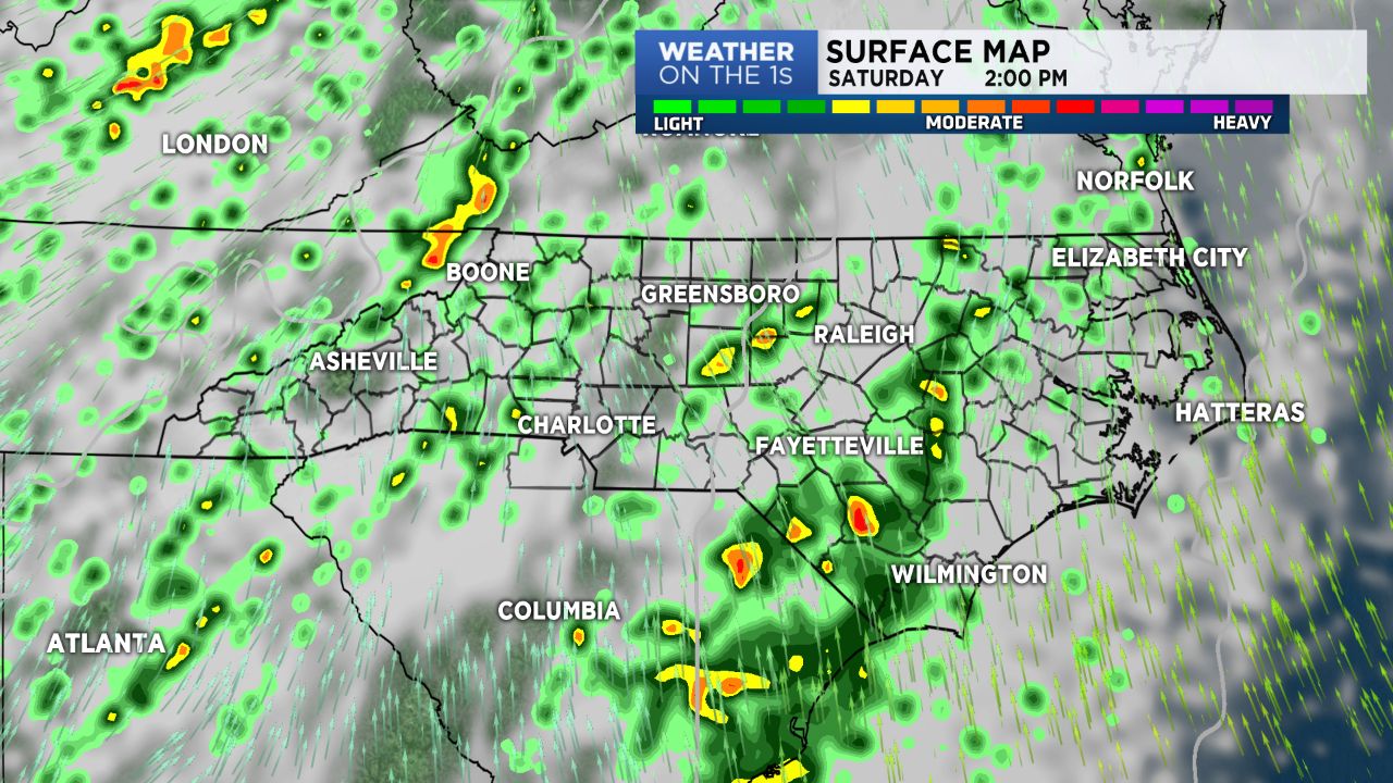 Not a complete washout this weekend
