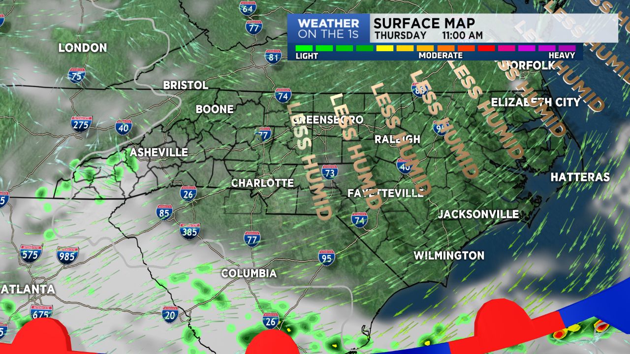Storm chances return for the weekend