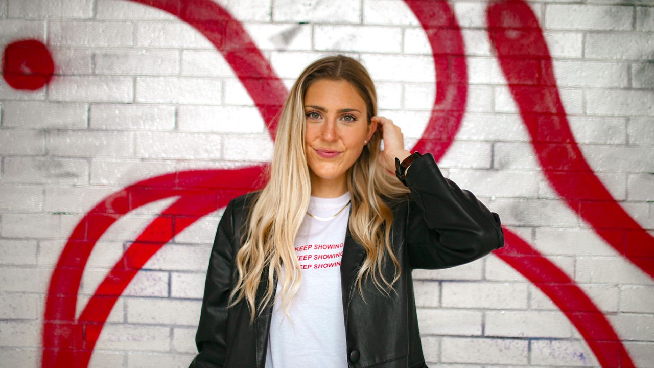 Jenny's Fischer's "Keep Showing Up" campaign has raised over $50,000 for suicide prevention.