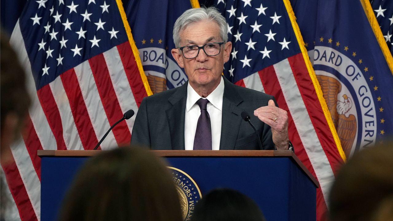 Federal Reserve Chairman Jerome Powell speaks during a news conference after the Federal Open Market Committee meeting, Wednesday, Jan. 29, 2025, at the Federal Reserve in Washington. (AP Photo/Jacquelyn Martin)