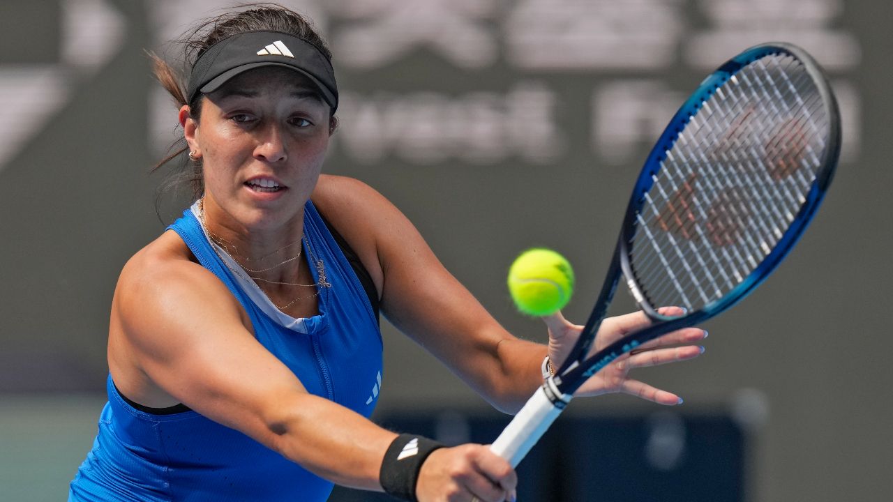 Jessica Pegula eliminated in straight sets at China Open