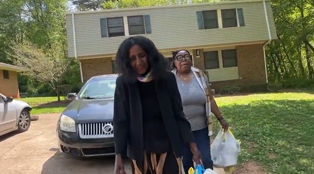 Jessie Banks, 82, donates and delivers household goods to those in need in her Statesville community. (Spectrum News 1/Mike Dunston)