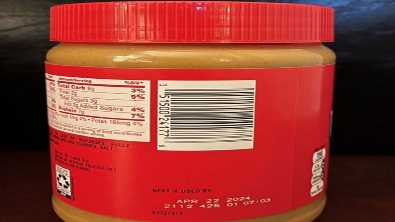 Jif peanut butter recall