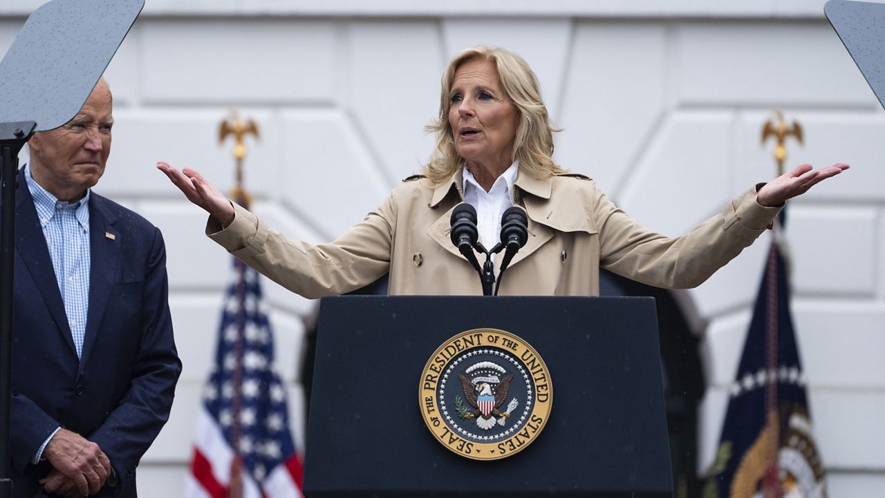 Jill Biden visits Tampa; Illegal border crossings decline