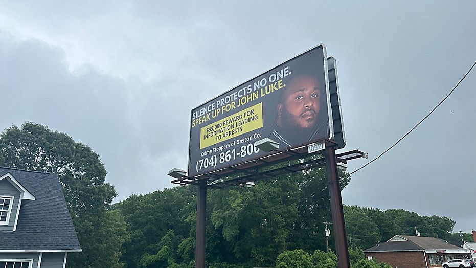Nearly 5 years later, Gastonia family unveils billboards asking one question: Who killed John Luke Moore?