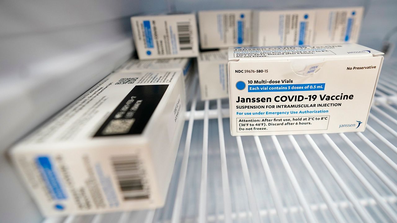 Packages of the Johnson & Johnson COVID-19 vaccine appear in this file image. (Associated Press)