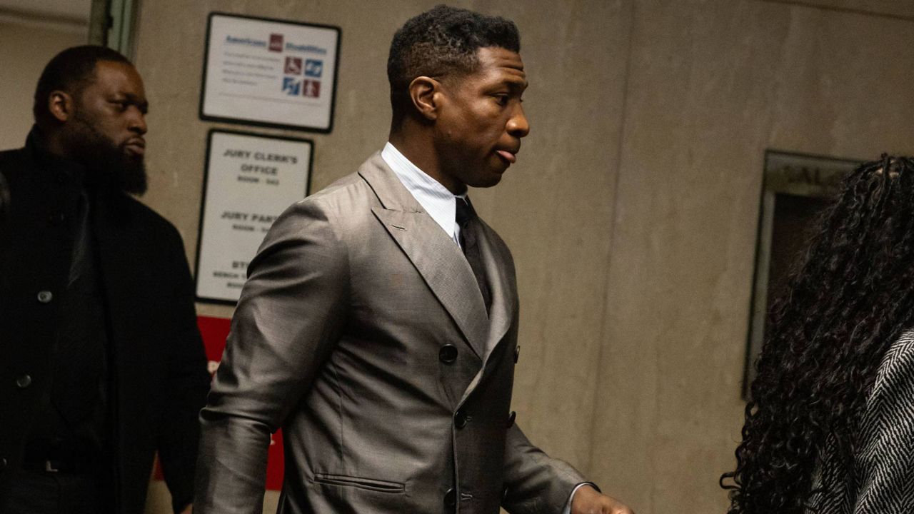 Jonathan Majors in court for expected jury selection