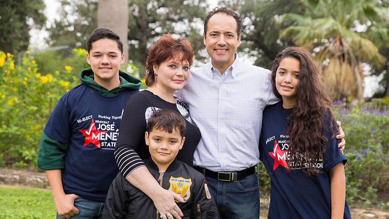 Sen. Jose Menéndez and family. (Courtesy: The Office of Sen. Jose Menéndez)