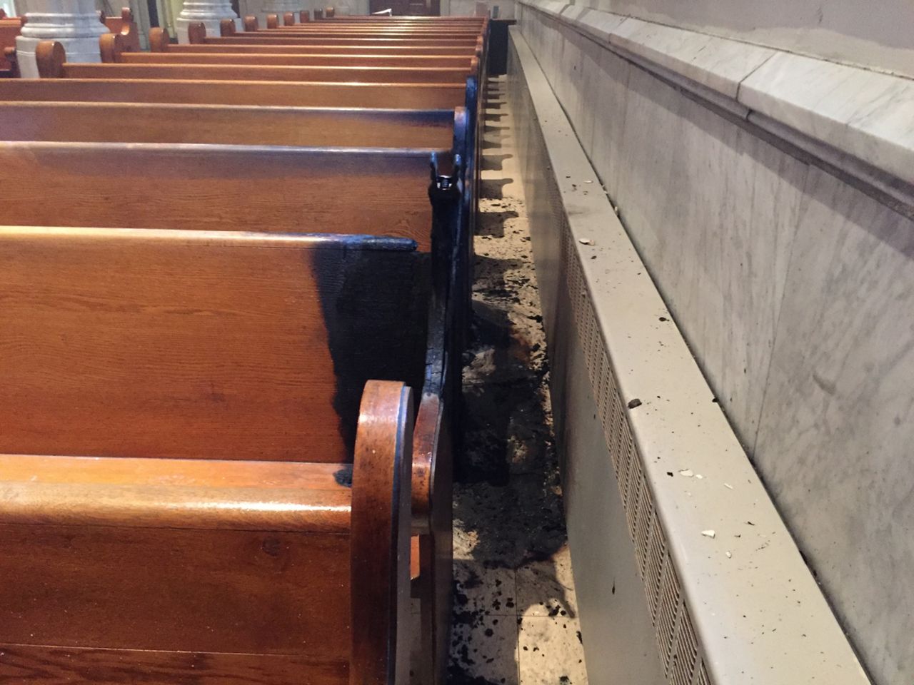 Work Continues to Get Saint Joseph Cathedral Ready for Mass After Fire