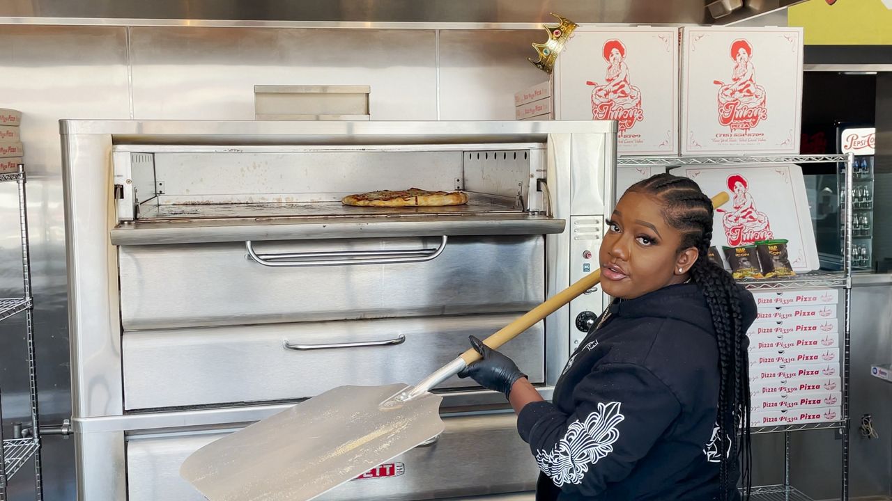 Daughters of two hip hop legends are opening a pizza shop