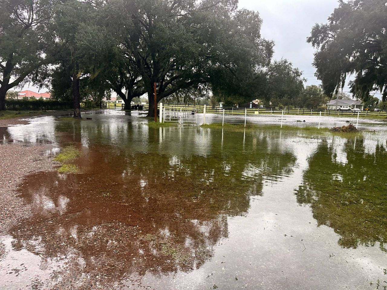 Bradley Anderson's property flooded property. (Courtesy: Bradley Anderson)