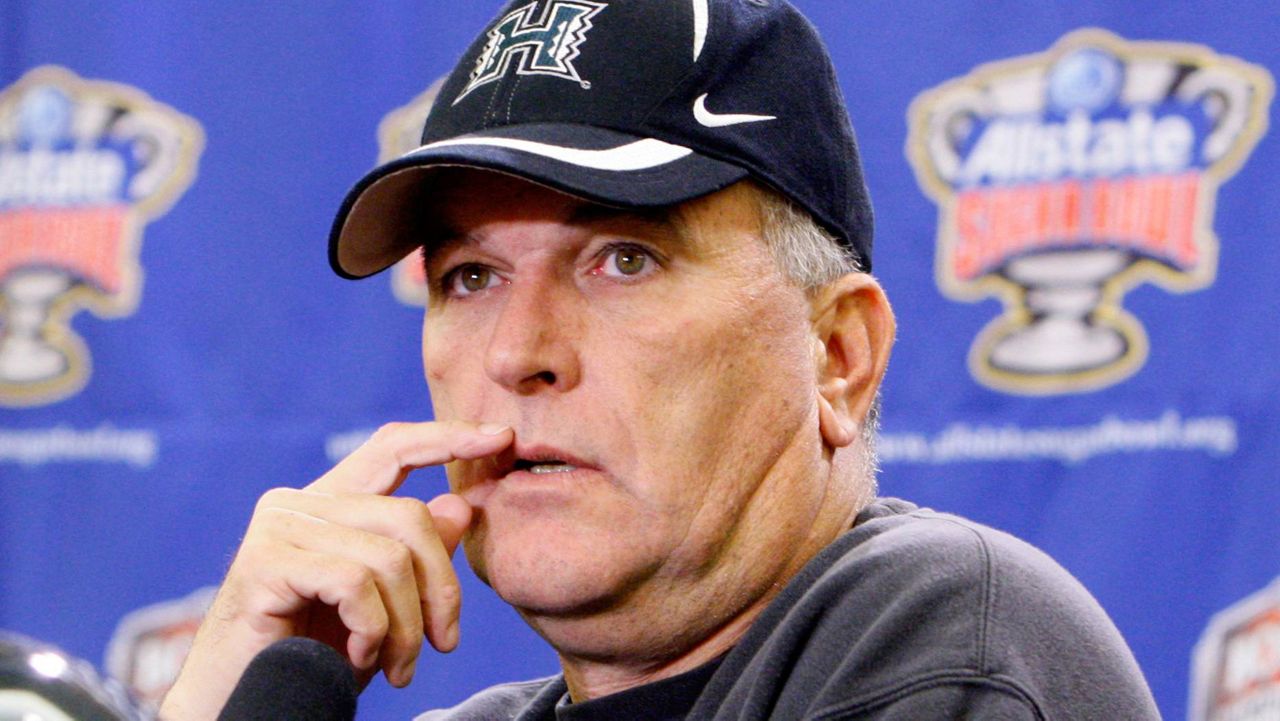 June Jones, who led the Hawaii football program to a Sugar Bowl appearance, reportedly declined UH's offer to return as coach.