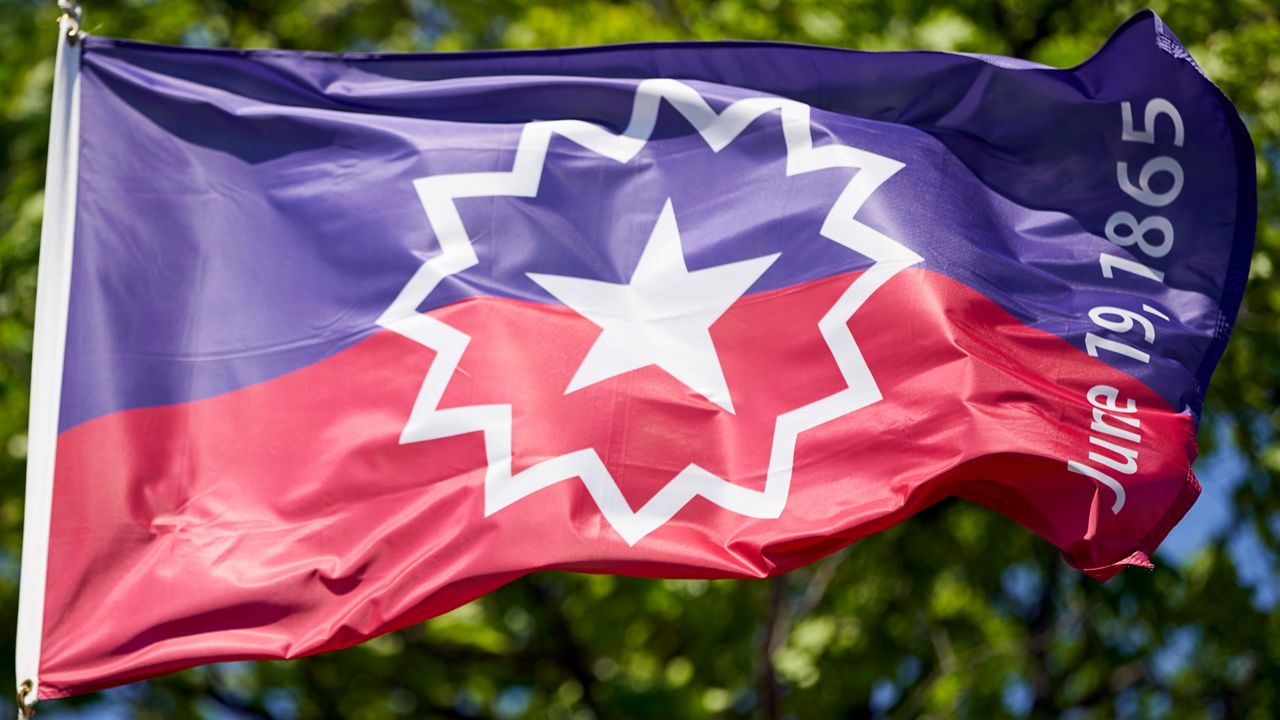 Hamilton County officials raised the Juneteenth flag over its courthouse as a symbol the work left to do to ensure freedom of all residents.