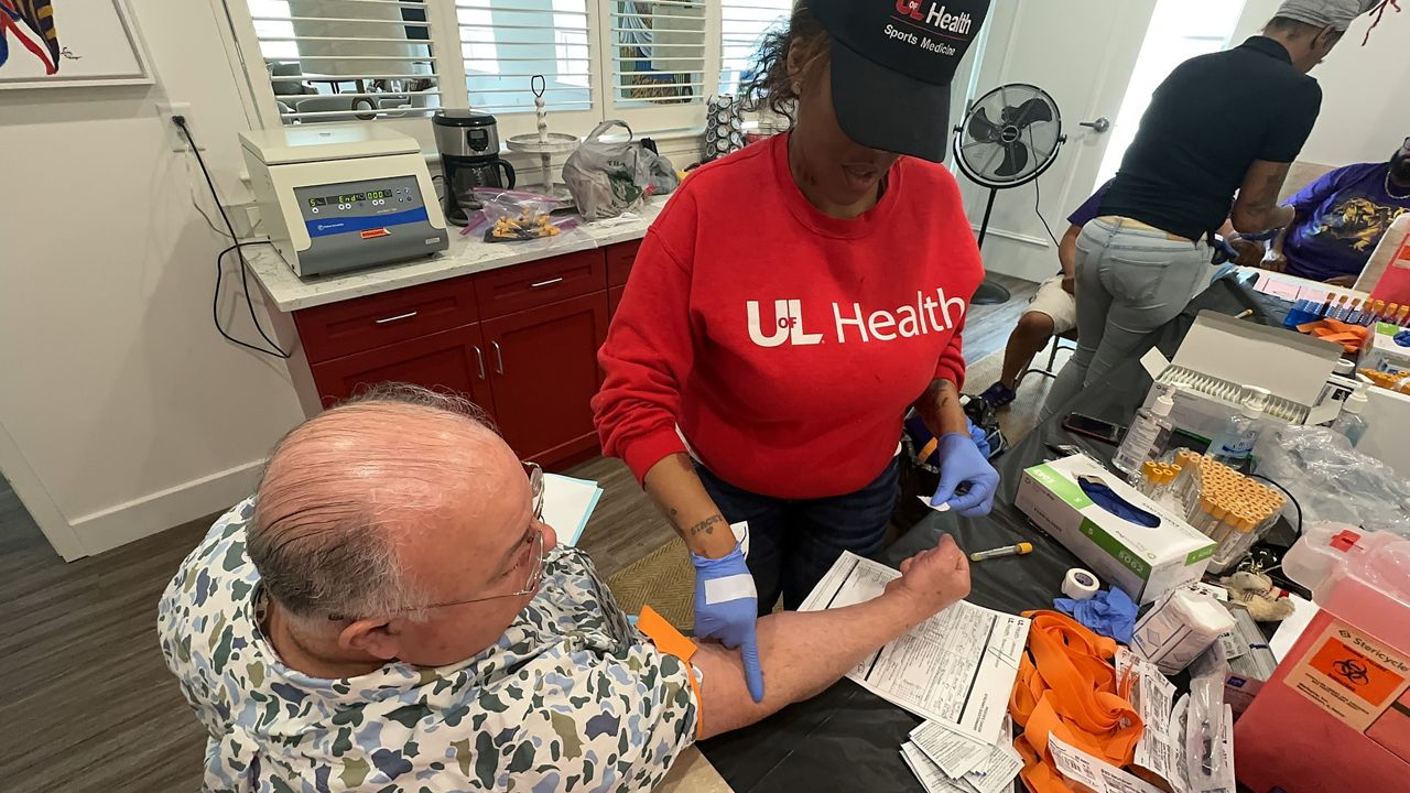 Louisvillians get screenings during Juneteenth celebration