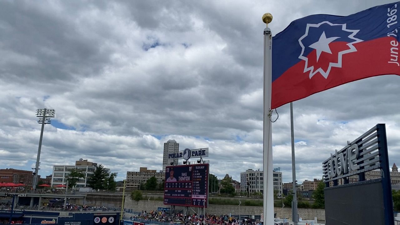 WooSox celebrate Juneteenth: Worcester Red Sox players glad team