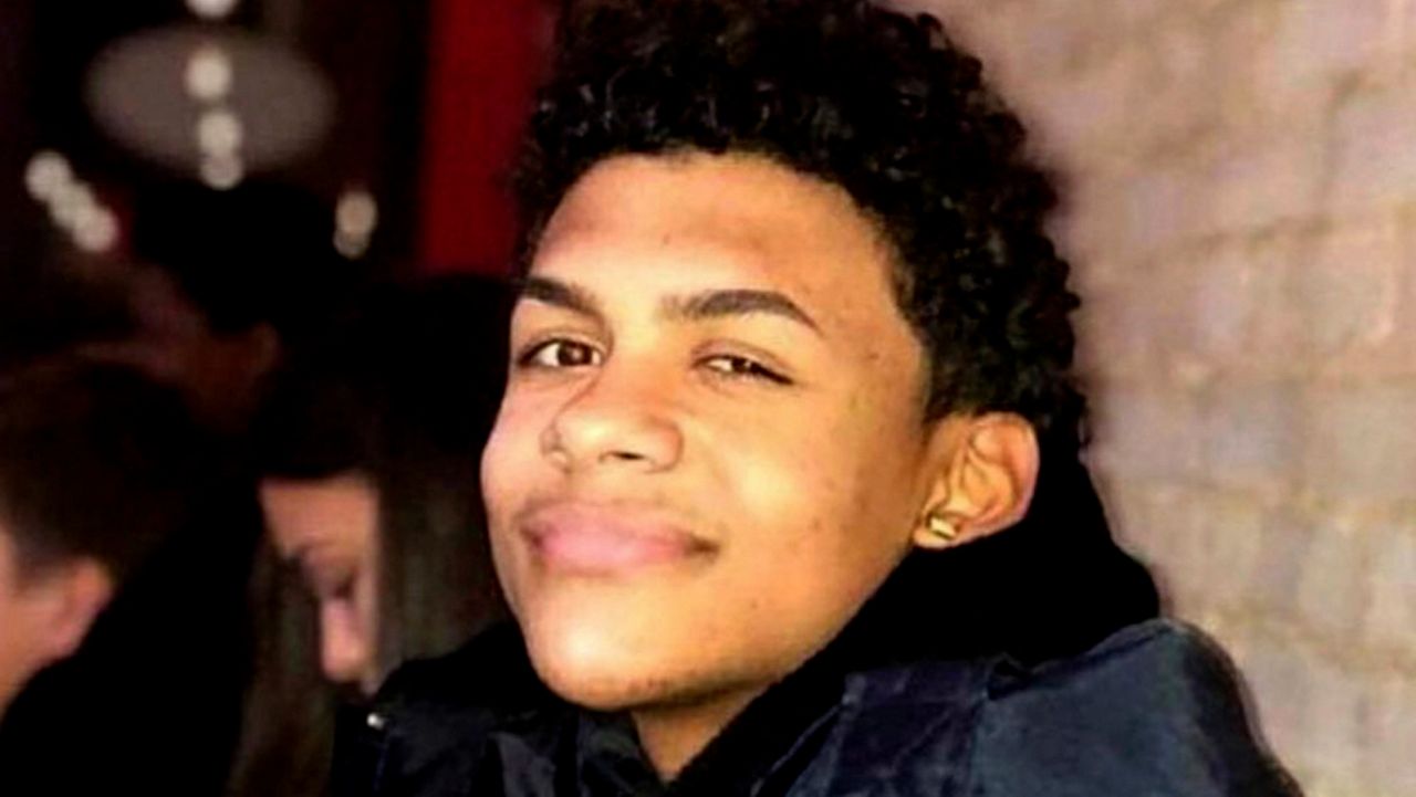 This undated file photo provided by the New York City Police Department (NYPD) shows Lesandro Guzman-Feliz, 15, who was attacked at a bodega in the Bronx borough of New York on June 19, 2018, and died after being slashed in the neck with a machete. (NYPD via AP, File)