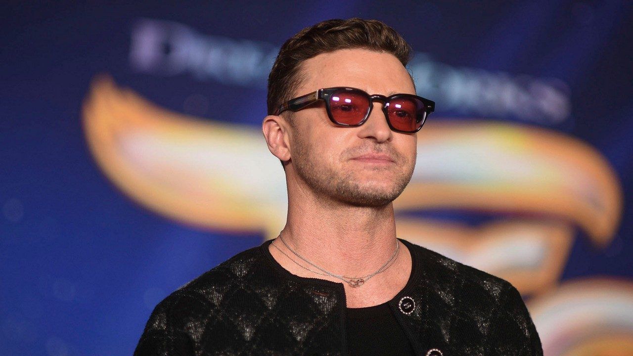 Justin Timberlake arrives at the premiere of "Trolls Band Together" on Wednesday, Nov. 15, 2023, at the TCL Chinese Theatre in Los Angeles. (Photo by Richard Shotwell/Invision/AP)