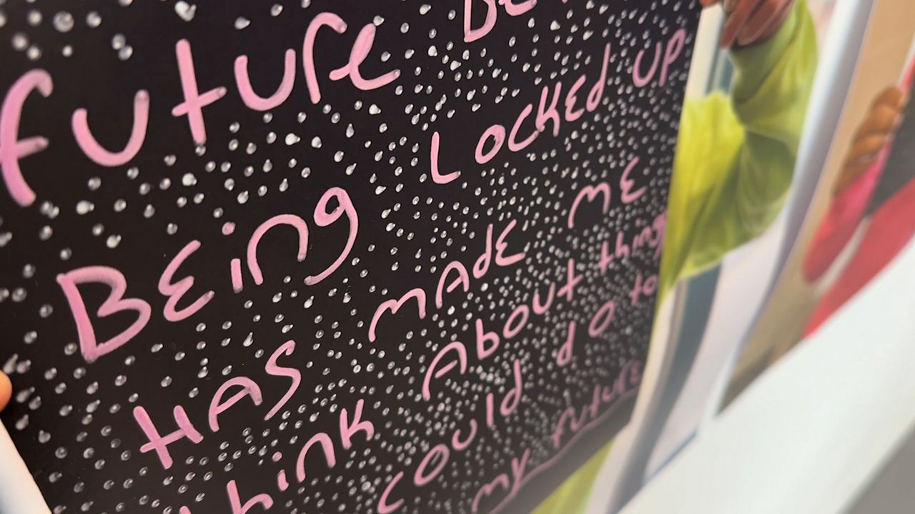 Locked up, speaking out: Voices of detained youth heard in art display