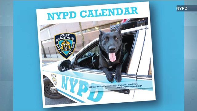 NYC Police Foundation Offers First Canine Calendar