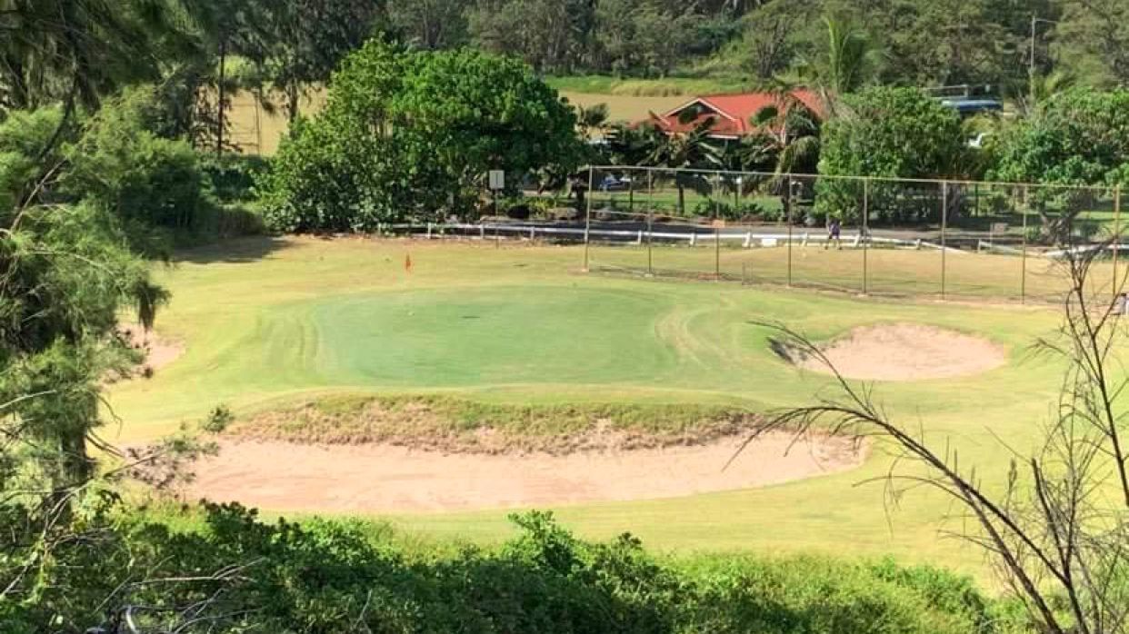 Golf ID card services will be available at Kahuku Golf Course (pictured) before the end of the year. (Photo by Mike Jocson)