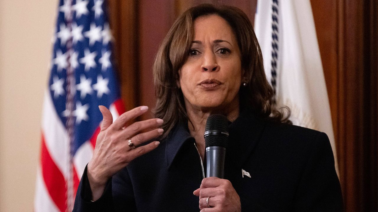 Vice President Kamala Harris (Paul Kitagaki Jr./The Sacramento Bee via AP, Pool, File)