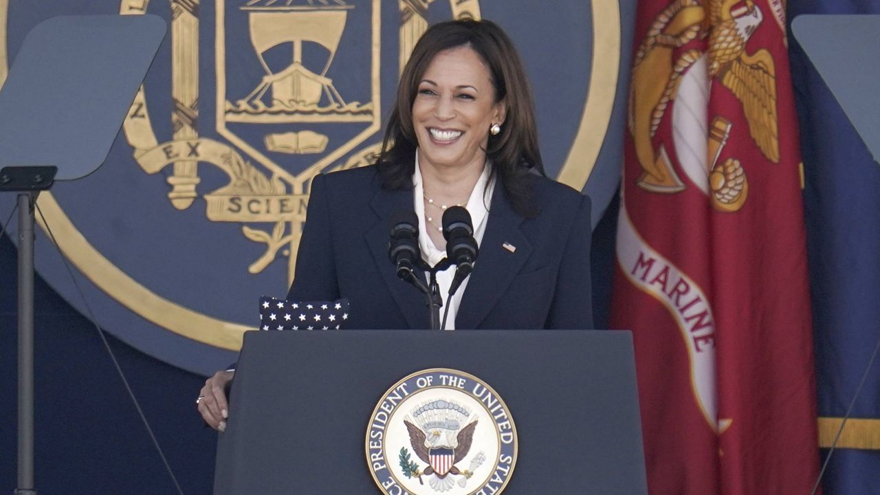 Kamala Harris delivers Naval Academy commencement address - Vimarsana News