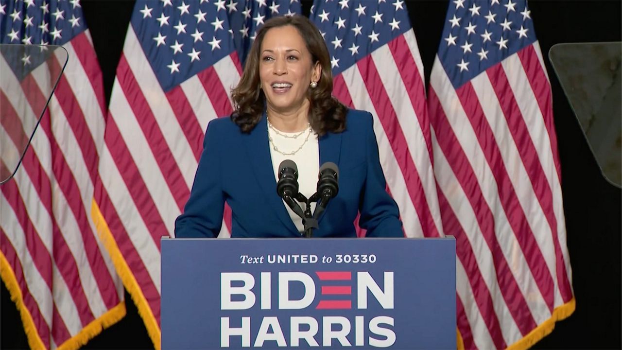 Kamala Harris will visit Charlotte and Asheville on Thursday, the first day of early voting in North Carolina. 