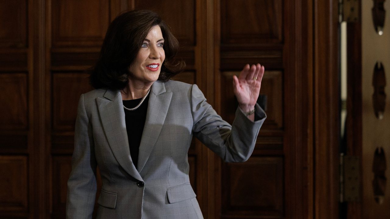 Gov. Hochul is pictured.
